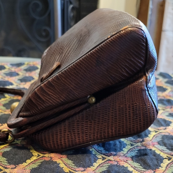 Beautiful 50s Leather Purse - Picture 4 of 16